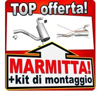 Silenziatore Posteriore per MERCEDES VIANO VITO W639 2.0 2.2 3.0 CDi 3.2 3.5 3.7