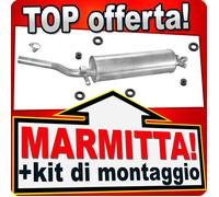 Silenziatore Posteriore per MERCEDES W123 200 220 240 300 D 200 230 76-85