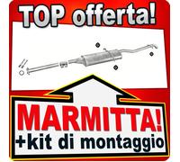 Silenziatore Posteriore per MERCEDES W168 A140 A160 A190 SWB
