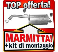 Silenziatore Posteriore per MICRA III & NOTE 1.5 DCI 68/82PS 05-10 Marmitta