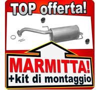 Silenziatore Posteriore per MICRA / NOTE 1.5DCI 65PS 1.0 dal 2002 Marmitta