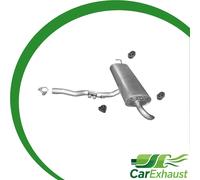 Silenziatore Posteriore per NISSAN QASHQAI 2.0 DCI 150PS dal 2006 Marmitta