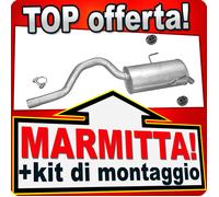 Silenziatore Posteriore per RENAULT ESPACE III 2.2 dCi 2000-10.2002 Marmitta