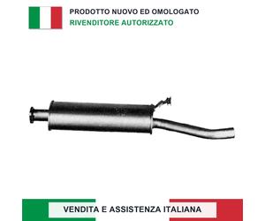 SILENZIATORE POSTERIORE PER SAAB 9000 2.3 -16 CD _ KW 107 CV 146