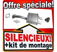 Silenziatore posteriore per scarico HYUNDAI MATRIX 1.6 1.8 1.5 CRDi