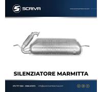 Silenziatore Posteriore per Smart FORTWO (451) 1.0 dal 2010