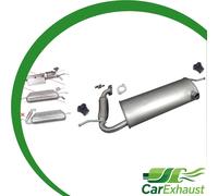 Silenziatore Posteriore per Smart FORTWO (451) 1.0 dal 2010 micro ibrido