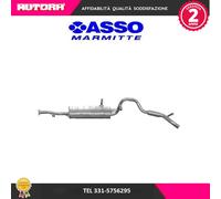 Silenziatore posteriore per Suzuki Vitara (MARCA-ASSO)..
