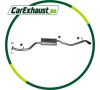 Silenziatore Posteriore per TOYOTA IQ 1.33 98CV 05.2010-05.2014 Marmitta