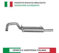 SILENZIATORE POSTERIORE PER VOLVO 460 L 1.7 Turbo _ KW 88 CV 120