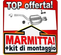 Silenziatore Posteriore per VW PASSAT B6 & CC 2.0 TD 163/170 2005-2010 Marmitta