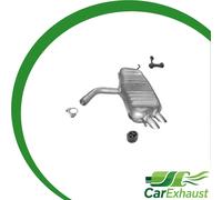 Silenziatore Posteriore per VW TOURAN 1.9 2.0 TDI 100/105 PS 03-10 Marmitta