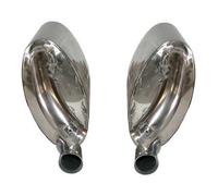 Silenziatore posteriore Sport DANSK in inox lucido per Porsche 993