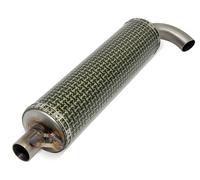 Silenziatore posteriore Yasuni Carrera 30 Scooter carbonio aramid