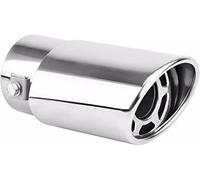 Silenziatore Punta Scarico Universal Auto Silencer Acciaio Inox Scarico Silenziatore Tip Pipes Copre Styling End Tubi