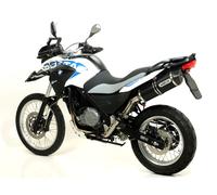 SILENZIATORE RACE TECH ARROW ALLUMINIO DARK PER BMW G 650 GS SERTAO 2012-2014