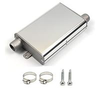 Silenziatore Scarico, 24mm Riscaldatore Silenziatore Scarico Terminale Montaggio Parcheggio Riscaldatore Acciaio Inox Silenziatore Scarico Diesel Silenziatore Riscaldatore Diesel Tubo Scarico Diesel