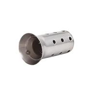 Silenziatore Scarico estremità Centrale Anteriore Universale da 51 Mm per Silenziatore di Scarico Moto Silenziatore Eliminatore di Rumore