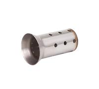 Silenziatore Scarico estremità Centrale Anteriore Universale da 51 Mm per Silenziatore di Scarico Moto Silenziatore Eliminatore di Rumore