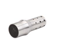 Silenziatore Scarico estremità Centrale Anteriore Universale da 51 Mm per Silenziatore di Scarico Moto Silenziatore Eliminatore di Rumore