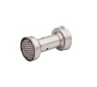 Silenziatore Scarico estremità Centrale Anteriore Universale da 51 Mm per Silenziatore di Scarico Moto Silenziatore Eliminatore di Rumore