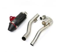 Silenziatore Scarico Moto PER CBF150 CBF230 CBF250 CBF 150 230 250 Off-road Escape Moto Marmitta Completa Cinghia Tubo Di Collegamento Adatto