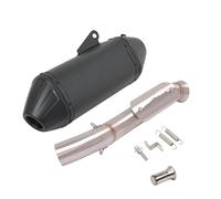 Silenziatore scarico moto Per CFMOTO 800MT CF 800-5A 2021 2022 Marmitta Scarico Motocicletta Tubo Collegamento Centrale Sistema Completo Espace Moto Modify Slip On(C-No Laser)