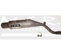 SILENZIATORE SCARICO OMOLOGATO MSR MOTO HONDA XL 500 S ORIGINAL BLACK TANC