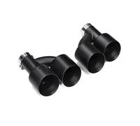 Silenziatore Scarico Per GTI Per MK7 Per Golf7, 1 Paio Di Tubi Scarico Per Marmitta Per Auto In Acciaio Inossidabile Opaco Quadruplo Universale 60MM 63mm Terminale Scarico Universale(114MM)
