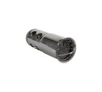 Silenziatore Scarico Silenziatore Moto Deflettore In Acciaio Inossidabile Eliminatore Di Rumore Suono 51MM Tubo Silenziatore Di Scarico Rimovibile Silenziatore Silenzio