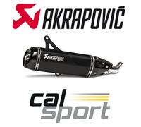 Silenziatore scarico stradale Akrapovic Vespa GTS125 2012 12 nero +...