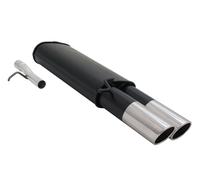 Silenziatore scarico VW Passat 3B/BG dal 1996 al 2005 - 2 x 90 mm SR