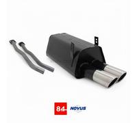 Silenziatore sportivo BMW E36 325i 2x76 mm SR-Design 6 cilindri