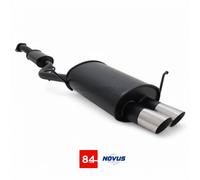 Silenziatore sportivo BMW E36 Compact 318Ti 2x76 mm design MS