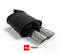 Silenziatore sportivo BMW E90 / E91 2x76 mm design MS