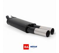 VW Golf 3 / Golf 3 Cabriolet Silenziatore Sportivo 2x76mm RL-Design