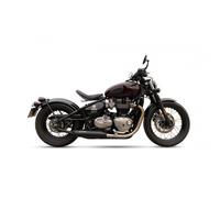 SILENZIATORE SX IRONHEAD ROUND BLACK IXIL HC1-3SB TRIUMPH BOBBER 17-20