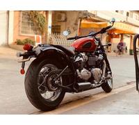 SILENZIATORE SX IRONHEAD ROUND BLACK IXIL HC1-3SB TRIUMPH SPEEDMASTER 17-22