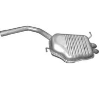 Silenziatore terminale 01.132 POLMO per AUDI A4 B6 A4 B6 Avant