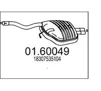 MTS 01.60049 Marmitta