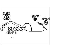 MTS 01.60333 Marmitta