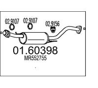 MTS 01.60398 Marmitta