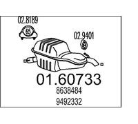 MTS 01.60733 Marmitta