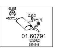 MTS 01.60791 Marmitta