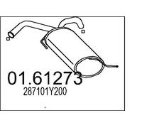 MTS 01.61273 Marmitta