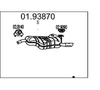 MTS 01.93870 Marmitta