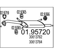 MTS 01.95720 Marmitta