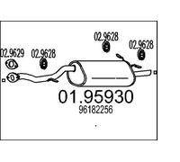 MTS 01.95930 Marmitta