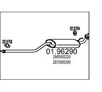 MTS 01.96290 Marmitta