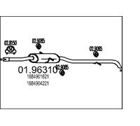 MTS 01.96310 Marmitta